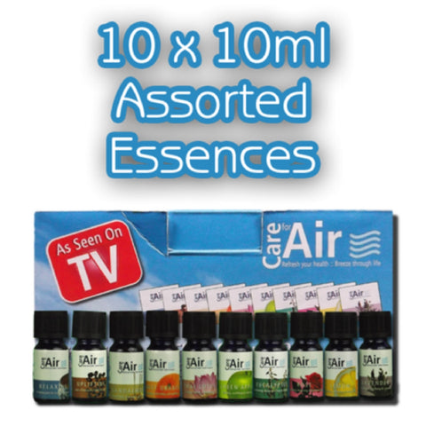 CareforAir Assorted Essences 10x10ml - CareforAir UK